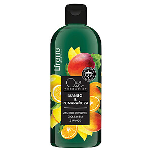 LIRENE Oil Therapist dušo želė mango ir apelsino 400ml