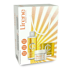 LIRENE SET Vitamin Shot drėkinamasis kremas 50ml + tonikas 200ml