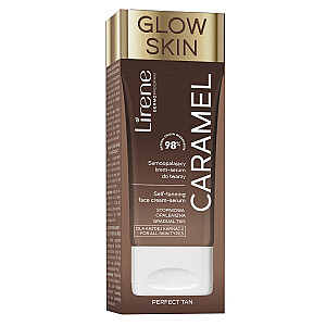 LIRENE Self Tanning Face Cream-Serum крем-сыворотка для автозагара для лица Карамель 50мл