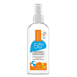 LIRENE Sun Kids apsauginis pienas vaikams su vanilės skonio SPF50 150ml