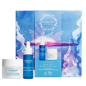 LUMENE SET Magical Hydration Nordic Hydra Intense Hydration 50 мл + Aqua Serum 30 мл увлажняющий крем для лица + увлажняющая сыворотка для лица