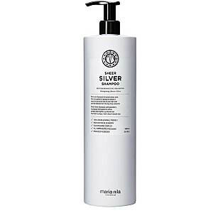 MARIA NILA Sheer Silver Shampoo šampūnas šviesiems plaukams 1000ml