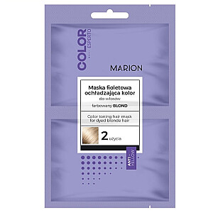 MARION Color Esperto охлаждающая маска фиолетового цвета для светлых волос 2x20мл