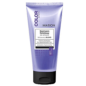 MARION Color Esperto purpurinis šampūnas dažytiems šviesiems plaukams 200ml