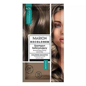 MARION Shampoo-dye Recolored 4.76 Šokoladinis rudas 35ml