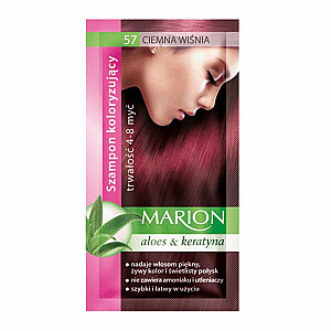 MARION Šampūnas-spalva skirtas 4-8 plovimams 57 Dark Cherry 40ml