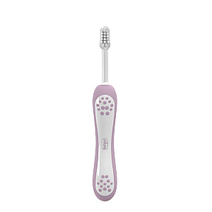 Dantų šepetėlis CHICCO 6-36m Alyvinis