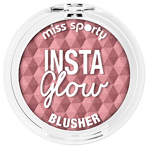 Šviečiantys skaistalai MISS SPORTY Iinsta Glow Blusher 002 Radiant Mocha 5g