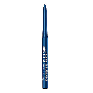 MISS SPORTY Studio Blakstienų dizaino gelis Ilgalaikis gelinis akių pieštukas Gelinis akių pieštukas 004 Blue Designer 1,6 ml