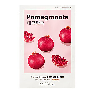 MISSHA Airy Fit Sheet Mask укрепляющая тканевая маска с экстрактом граната Pomegranate 19мл