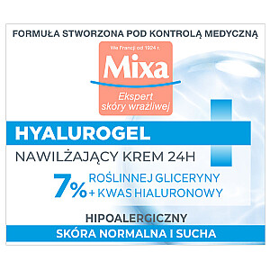 MIXA Sensitive Skin Expert Hyalurogel intensyviai drėkinamasis kremas 50ml