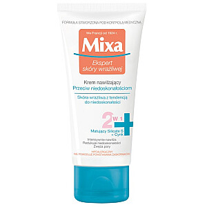 MIXA Sensitive Skin Expert drėkinamasis kremas nuo netobulumų 50ml