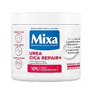 MIXA Urea Cica Repair+ regeneruojantis kremas veidui ir kūnui 400ml