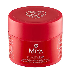 MIYA BEAUTY.lab stangrinanti ir maitinanti kaukė su lyginamuoju kompleksu 8% 50ml