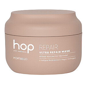 MONTIBELLO HOP Ultra Repair интенсивно восстанавливающая маска для сухих и поврежденных волос 200мл