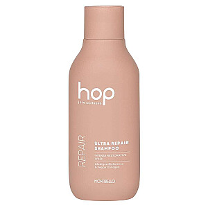 MONTIBELLO HOP Ultra Repair intensyviai atstatantis šampūnas sausiems ir pažeistiems plaukams 300ml