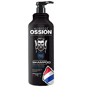 MORFOSE Ossion Barber Keratin Treatment šampūnas visų tipų plaukams be druskos 1000ml