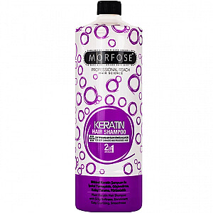 MORFOSE Professional Reach Hair Shampoo 2in1 Keratininis šampūnas su keratinu, atkuriantis pažeistus plaukus, 1000ml