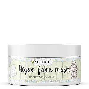 NACOMI Algae Face Mask Moisturizing Olive Oil intensyviai drėkinanti alyvuogių dumblių kaukė 42g