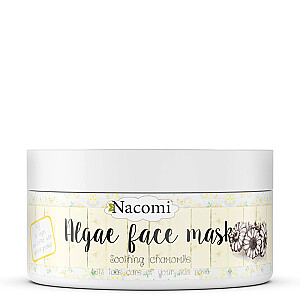 NACOMI Algae Face Mask Raminanti kaukė su ramunėlėmis ir dumbliais, 42 g