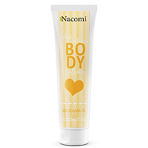 NACOMI Anti Cellulite Dody Lotion бальзам антицеллюлитный с маслом макадамии и кокосовым маслом 150 мл