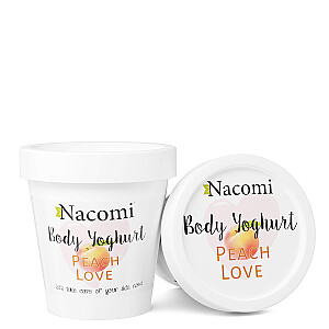 NACOMI Body Yoghurt Peach Love kūno jogurtas 180 ml