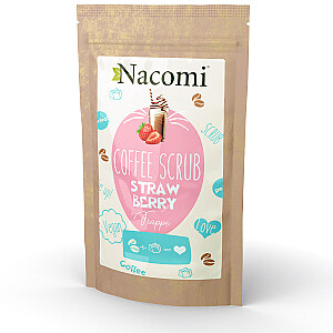 NACOMI Coffee Scrub Kavos šveitiklis su braškėmis 200g
