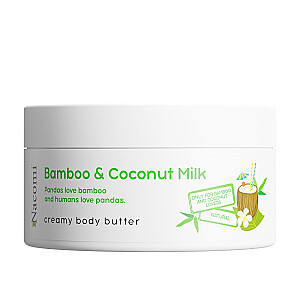 NACOMI kreminis kūno sviestas “Bamboo and coconut milk” 100ml