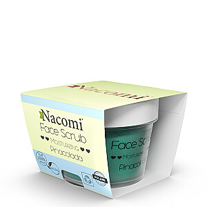 NACOMI Face Scrub Увлажняющий скраб увлажняющий для лица и губ Пинаколада 80г