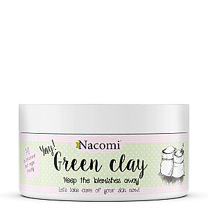 NACOMI Green Clay увлажняющая зеленая глина 65г