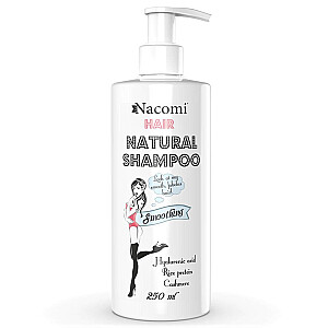 NACOMI Hair Natural Shampoo Lyginantis, glotninantis ir drėkinantis plaukų šampūnas 250ml