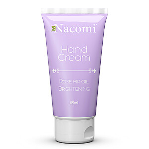 NACOMI Hand Cream Rose Hip Oil Brightening осветляющий крем для рук с маслом шиповника и маслом сладкого миндаля 85мл