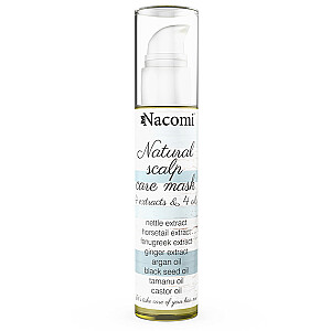 NACOMI Natural Scalp Care Mask natūrali kaukė galvos odos priežiūrai 50ml