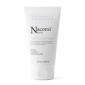NACOMI Next Level Retinol Body Cream šviesinantis ir jauninantis kremas 150ml
