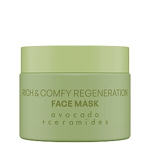 NACOMI Rich & Comfy regeneruojanti veido kaukė Avokadų ir keramidų 40ml