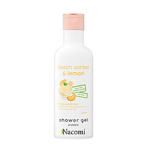 NACOMI Shower Gel Dušo želė “Persikų ir citrinų šerbetas” 300ml