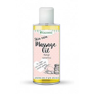NACOMI Skin Care Massage Oil Masažo aliejus svorio metimui Mango macaroons 150ml