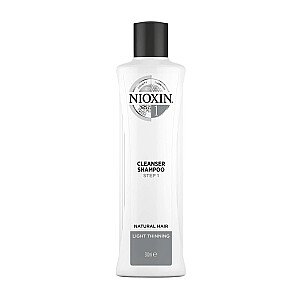 NIOXIN System 1 Cleanser Shampoo valomasis šampūnas normaliems, šiek tiek ploniems plaukams 300 ml