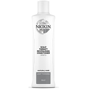 NIOXIN System 1 Scalp Therapy Revitalizing Kondicionierius nuo slinkimo normaliems, šiek tiek ploniems plaukams 300 ml