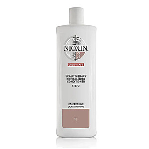 NIOXIN System 3 Scalp Therapy Revitalizing Kondicionierius šiek tiek ploniems dažytiems plaukams 1000ml