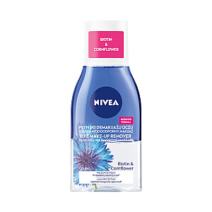 NIVEA Dviejų fazių akių makiažo valiklis su rugiagėlių ekstraktu 125ml