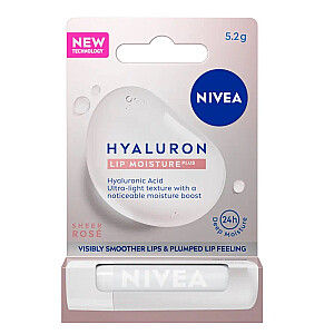 NIVEA Hyaluron Lip Moisture Plus Sheer Rose увлажняющий бальзам для губ 5,2 г