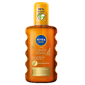 NIVEA Intense Bronze karoteno purškiklis-saulės aliejus SPF6 200 ml