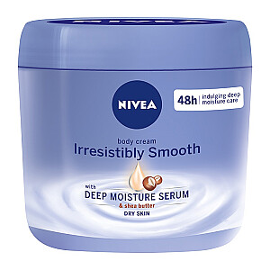 NIVEA Irresistible Smooth Body Cream glotninamasis kūno kremas su taukmedžio sviestu 400 ml