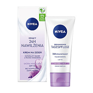 NIVEA Успокаивающий и увлажняющий дневной крем 24 часа с SPF15 50мл