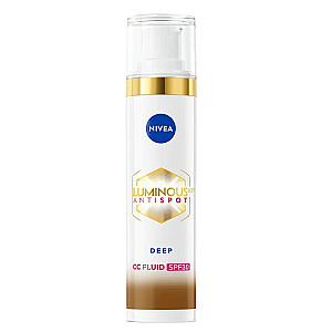 NIVEA Luminous 630 CC Fluid 3in1 Foundation SPF30+ 03 Deep 40 ml