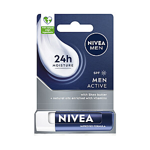 NIVEA Men Active Care lūpų dažai 4,8 g