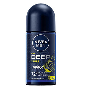 NIVEA Men Deep Sport antiperspirantas su minkštimu 50 ml