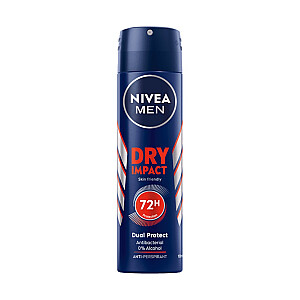 NIVEA Men Dry Impact antiperspirantas su purškalu 150 ml