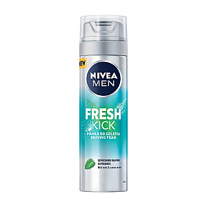 NIVEA Men Fresh Kick Пена для бритья 200мл